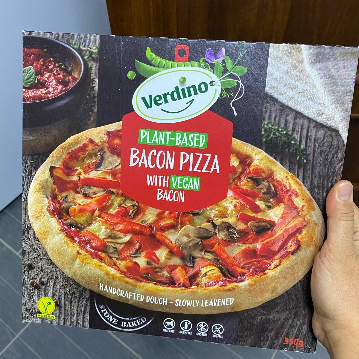 Pizza Bacon from Verdino - Vegan Product Reviews & Ratings | abillion