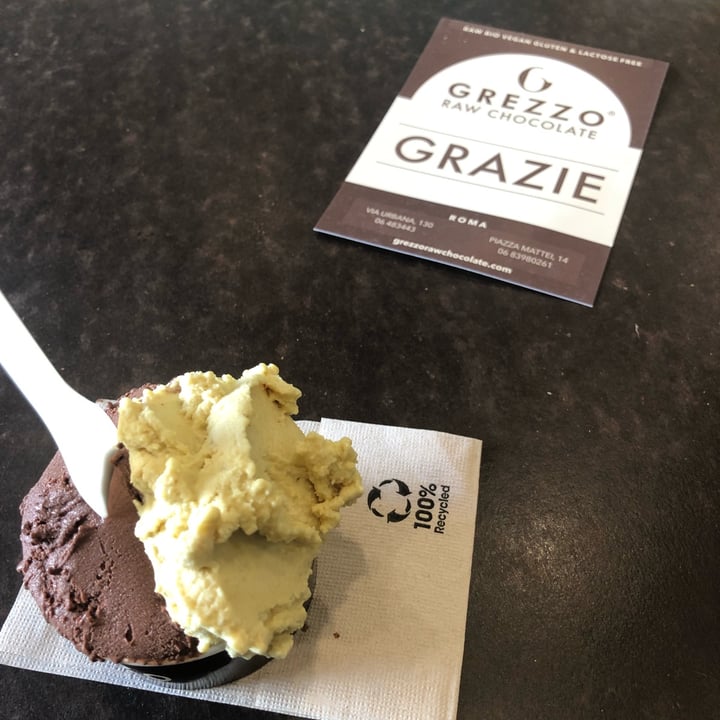 photo of Grezzo Raw Chocolate - Piazza Mattei Gelato Vegan shared by @alessiavicini on  17 Jul 2022 - review