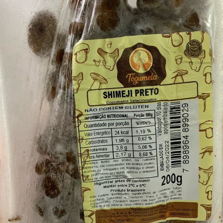 photo of togumelas shimeji shared by @thaisaveloso on  29 Apr 2022 - review