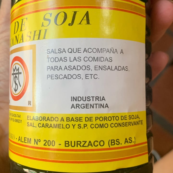 photo of SAKANASHI Salsa de soja etiqueta amarilla shared by @jacquelinechaves on  06 Dec 2022 - review