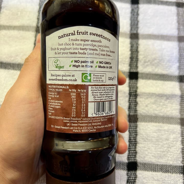 photo of Sweet Freedom Choc Shot for Hot Chocolate & Drizzling shared by @nataliafg on  14 Apr 2022 - review