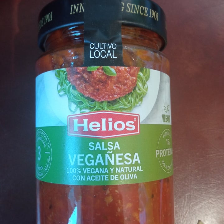 photo of Helios salsa vegañesa shared by @rolandobolson on  29 Oct 2022 - review