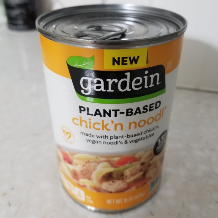 photo of Gardein Chick'n Noodle Soup shared by @ashleighsmith1987 on  07 Jan 2021 - review