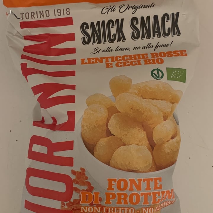 photo of Fiorentini Bio snick snack lenticchie rosse e ceci shared by @luliiii on  05 Jun 2022 - review