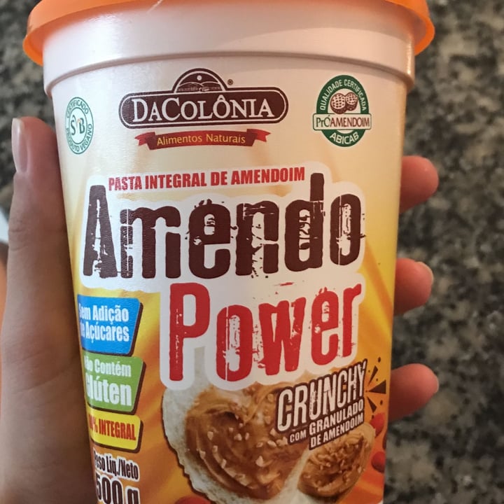 review photo of DaColônia Pasta integral De Amendoim Amendo Power shared by @paulamachinski on 29 Apr 2022 - review