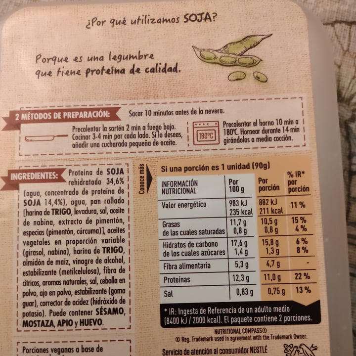 review photo of Hacendado Carnes vegetales shared by @alengendro on 23 Mar 2022 - review