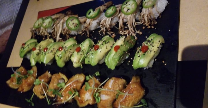 review photo of Miyagi Bar & Sushi These were various vegan rolls they made for my mom's birthday shared by @wellnesswize on 11 Nov 2018 - review