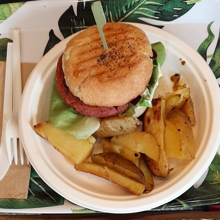 photo of Manipura Eat Green Panino con Burger, Patate e salse shared by @kira2017 on  27 Nov 2021 - review