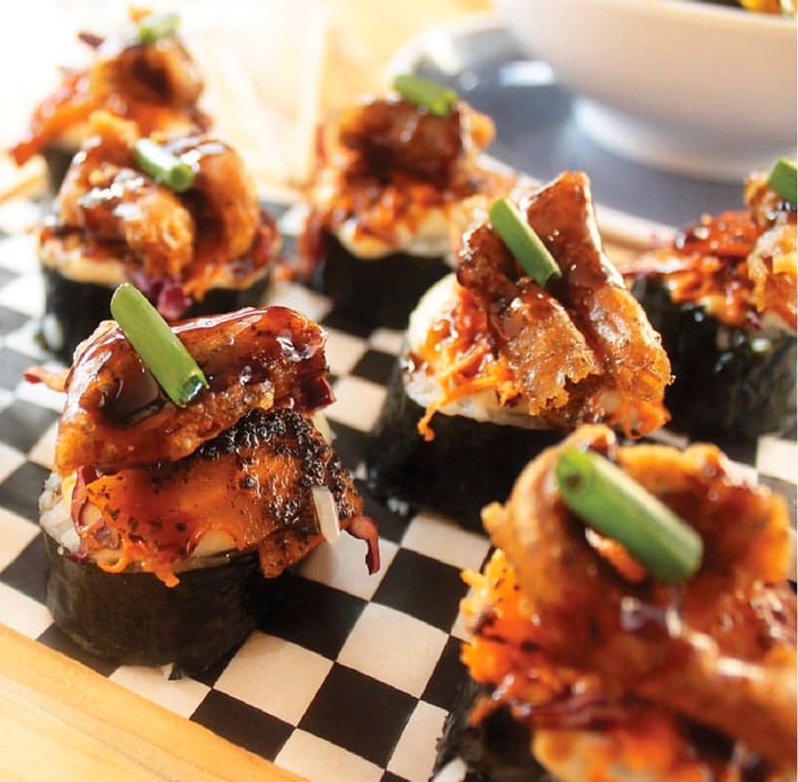review photo of Blooming ONION Sushi Vegano shared by @laproskauer on 25 Nov 2019 - review