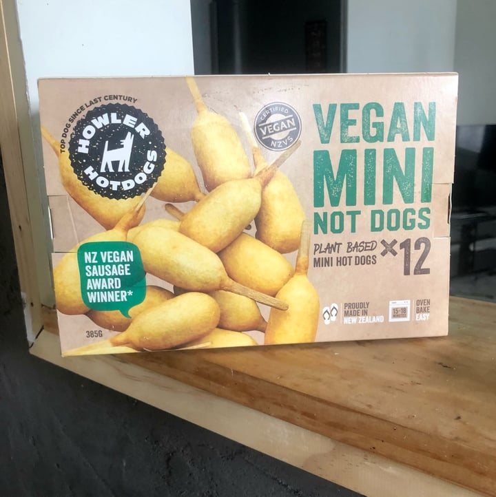 photo of Howler Hotdogs Vege Mini Munchers Vege Mini Munchers shared by @lolendoll on  04 Oct 2021 - review