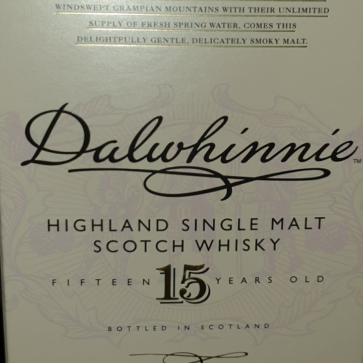 review photo of Dalwhinnie Dalwhinnie 15 years old shared by @patrick8 on 26 Jun 2021 - review