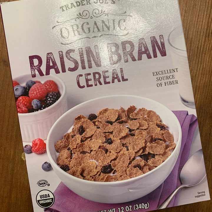 Trader Joe's Organic Raisin Bran Review abillion