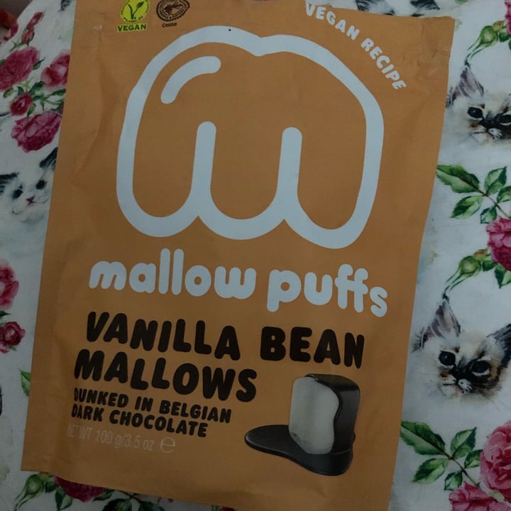 photo of Mallow puffs Vanilla Bean Mallows in Dark Chocolate shared by @trixi on  01 May 2022 - review