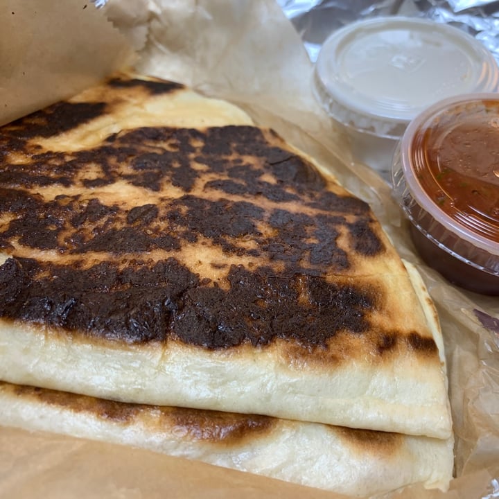 photo of Laughing Planet Cafe Basic Quesadilla shared by @allhess on  05 Apr 2021 - review