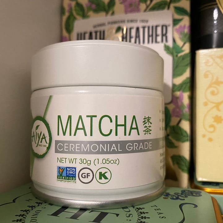 review photo of aiya Organic matcha shared by @rootedinlove on 03 May 2022 - review
