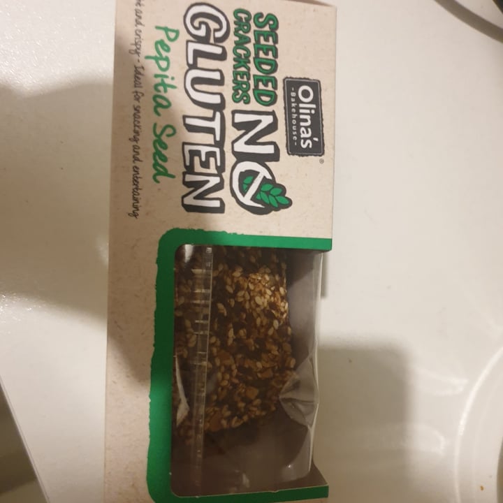 photo of Olina’s bakehouse Seeded Crackers shared by @saniyedemir on  17 Sep 2021 - review