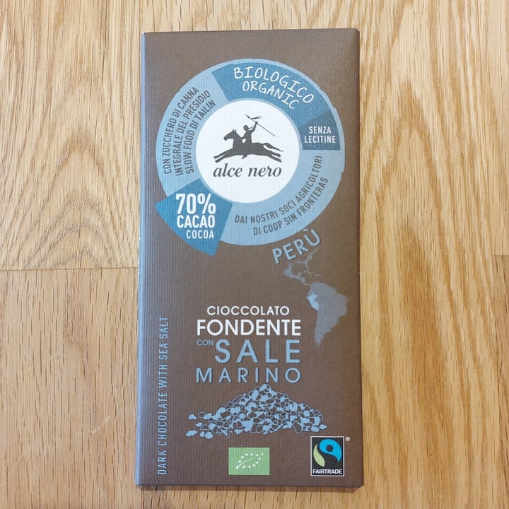 review photo of Alce Nero Cioccolato fondente al sale Marino shared by @marcocarletti on 22 Jul 2022 - review
