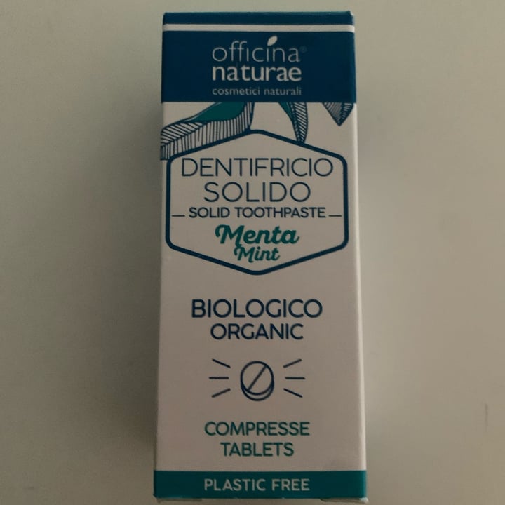 photo of Officina naturae Dentifricio solido shared by @monazenze on  20 Jul 2022 - review