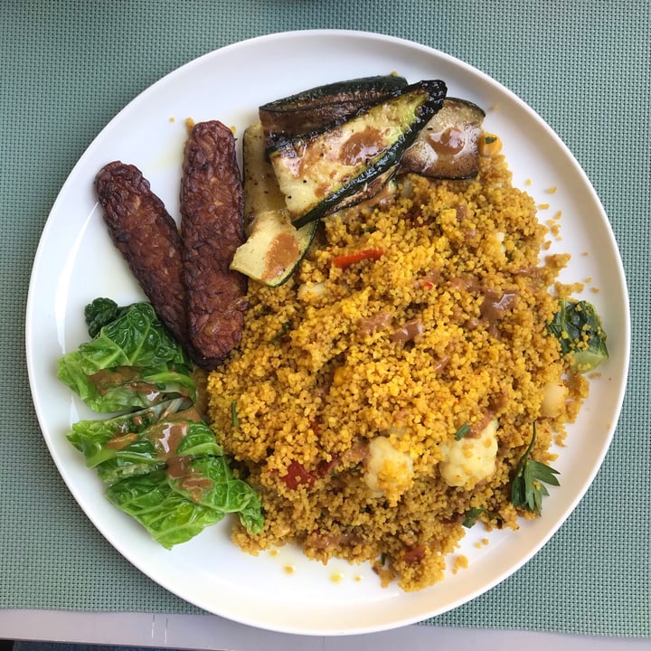 review photo of VEGANŠPEK Cous cous dish shared by @almostzerowaste on 21 Jan 2021 - review