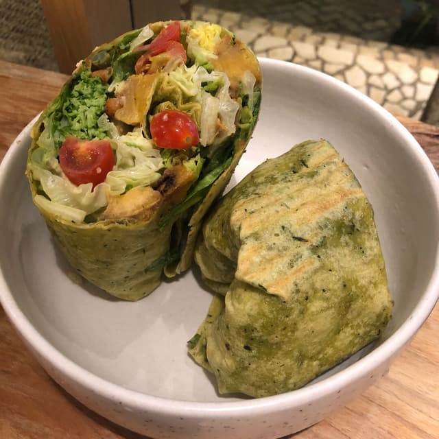 Photo of the dish “Chickpea Dinner Wrap”