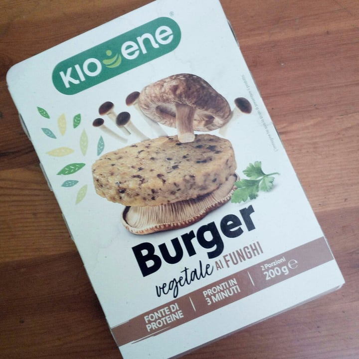 review photo of Kioene Burger vegetale ai funghi shared by @manu7 on 26 Aug 2021 - review