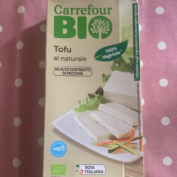 photo of Carrefour Bio Tofu al naturale shared by @bea12 on  30 Aug 2022 - review