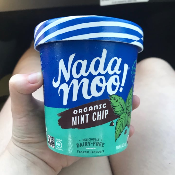 photo of NadaMoo! Organic Mint Chip shared by @zanderzuku on  27 Apr 2021 - review