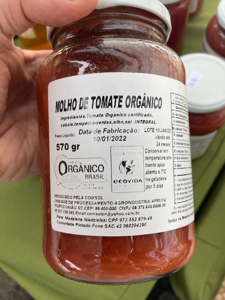 photo of A tal da Castanha  molho de tomate shared by @vhhb on  01 May 2022 - review