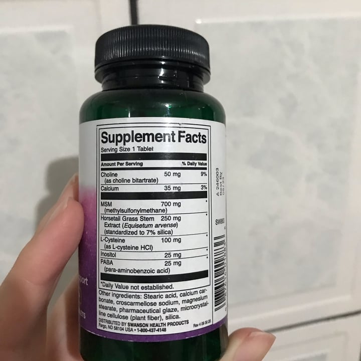 review photo of Swanson Vitamins Hair, Skin & Nails shared by @nabi7 on 17 Jul 2022 - review