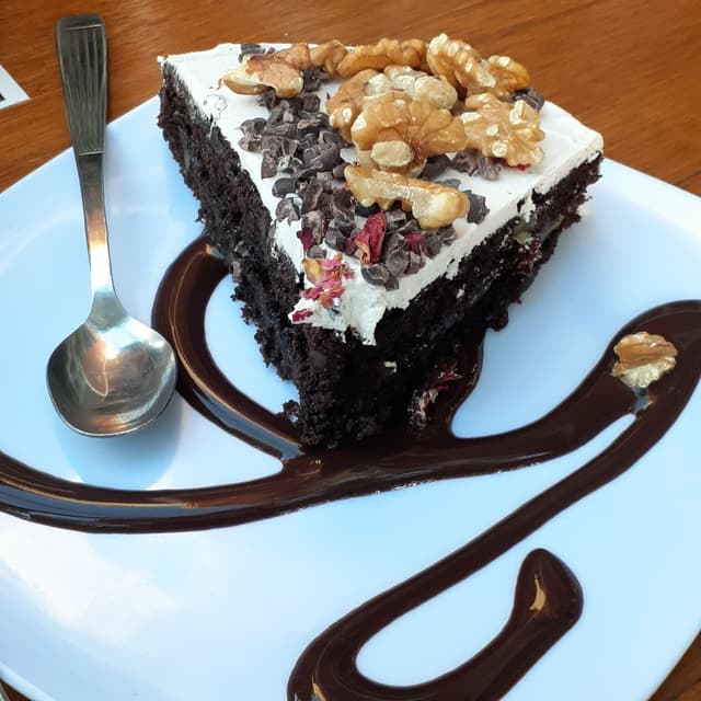 菜肴“Torta De Banana Y Chocolate”的照片