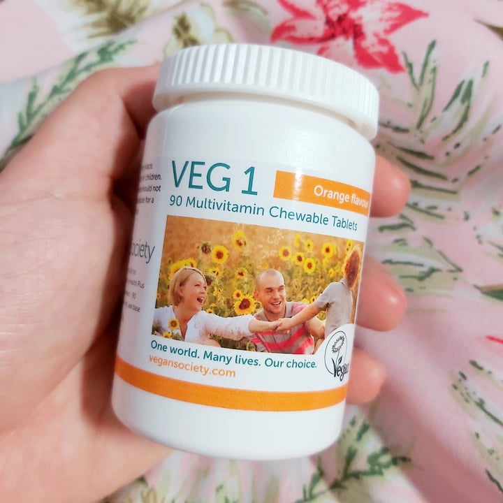photo of Veg 1 Orange Flavor Chewable Multivitamin shared by @herbimetal on  04 May 2021 - review