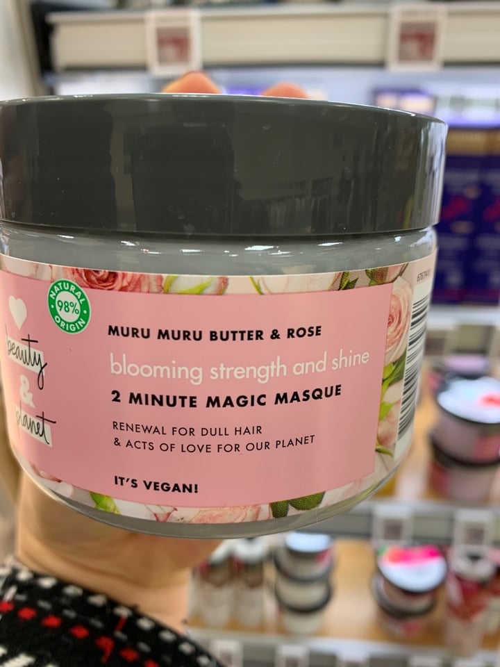 photo of Love Beauty and Planet Murumuru Butter & Rose Sulfate 2 minute Magic Masque shared by @lauriii on  13 Feb 2020 - review