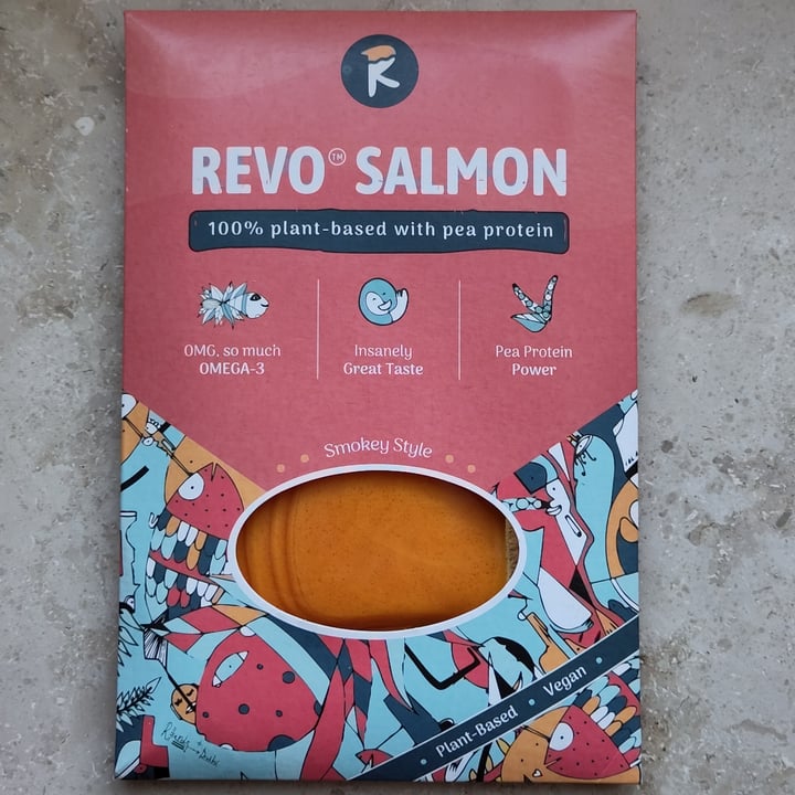 photo of Revo Foods Lachs aus Pflanzen shared by @bluesoul on  27 Oct 2022 - review