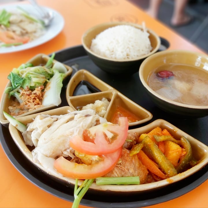 photo of 33 Vegetarian Food Set A Vegetarian Chicken Rice shared by @herbimetal on  07 Oct 2020 - review