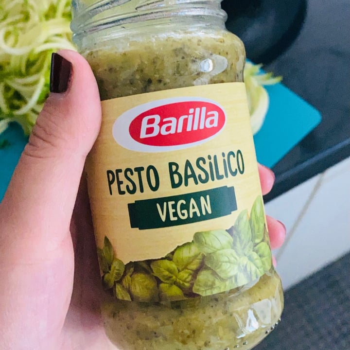 review photo of Barilla Pesto Basilico Vegan shared by @dcappelut on 02 Jul 2021 - review