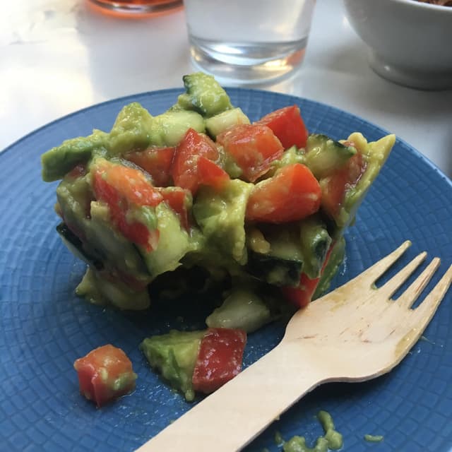 Foto do prato “Tartare di avocado”