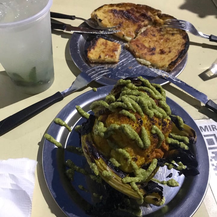 photo of Electrica Pizza Coliflor A La Leña Con Pesto shared by @carovij on  28 Dec 2020 - review