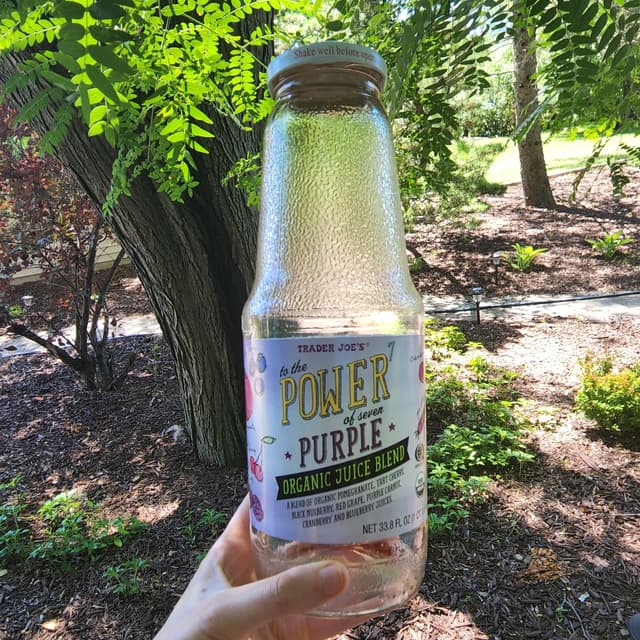 Power of Seven Purple Juice from Trader Joe's Vegan Product