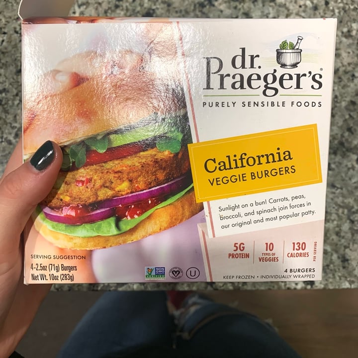 photo of Dr. Praeger's California Veggie Burgers shared by @savocado on  10 Oct 2021 - review