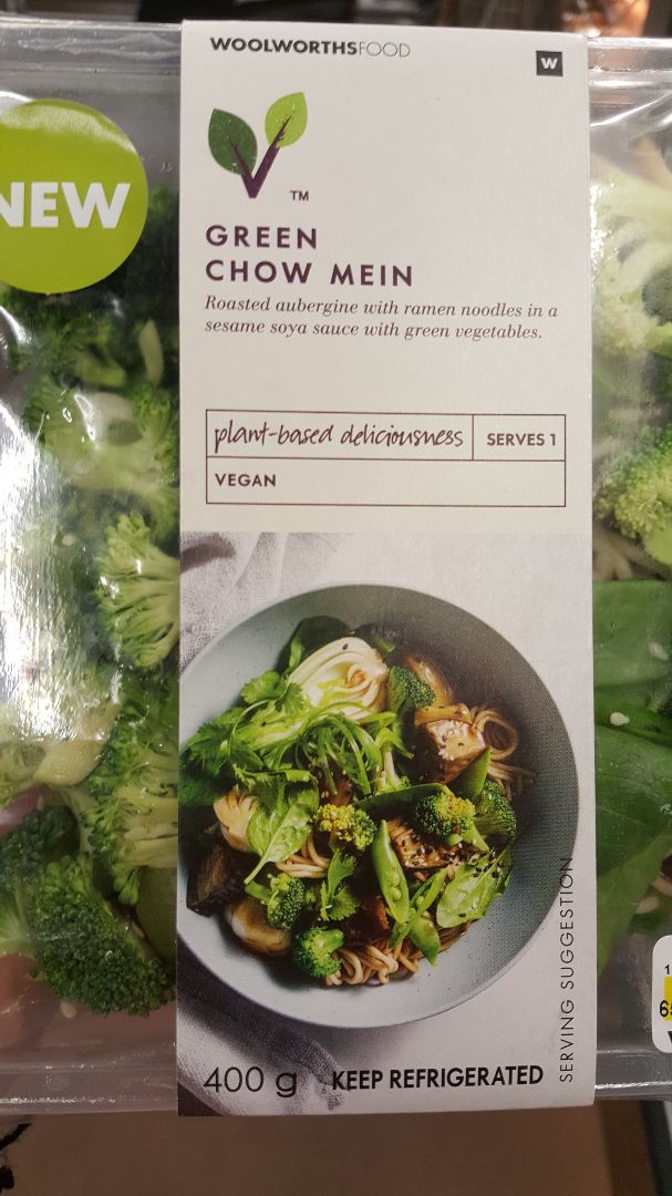 photo of Woolworths Food Green Chow Mein shared by @chloekingdom on  12 Sep 2019 - review