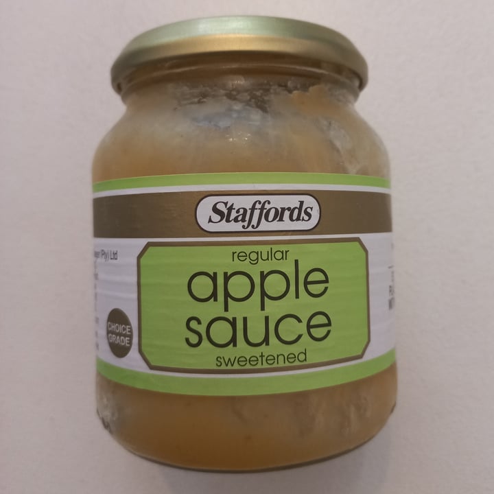 review photo of Staffords Food Applesauce shared by @terraverte on 13 Feb 2022 - review