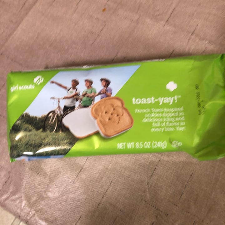 photo of Girl Scout Cookies Toast-yay Cookies shared by @annettej on  26 Feb 2022 - review