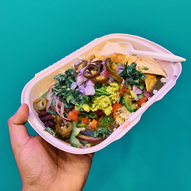 Photo of the dish “Vegan Burrito Bowl with Vegetables”