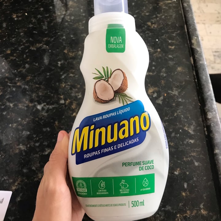 photo of Minuano  Sabão DE Coco Em Pó shared by @gabriella18 on  20 Apr 2022 - review