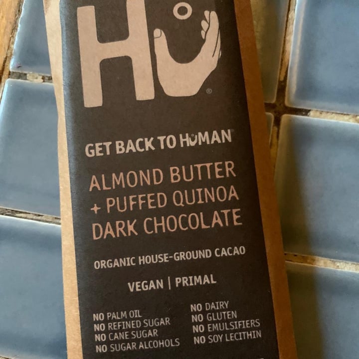photo of Hu Kitchen Almond Butter + Puffed Quinoa Dark Chocolate shared by @michkaikai on  27 Jun 2020 - review