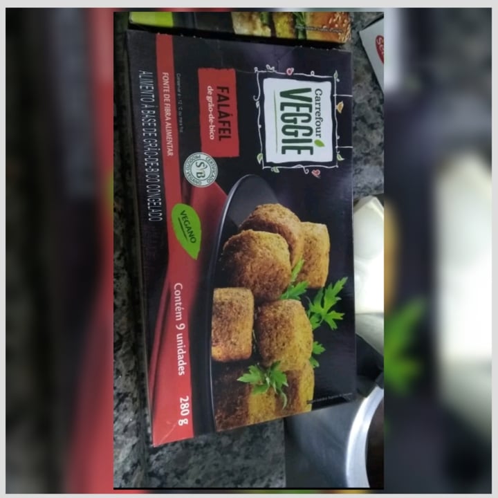 photo of Carrefour Veggie Falafel shared by @angel2022 on  03 Sep 2022 - review