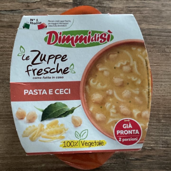 review photo of Dimmidisi Le zuppe fresche - pasta e ceci shared by @fraancy on 15 Sep 2022 - review