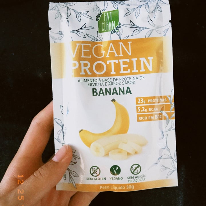 photo of Eat clean Vegan protein de banana shared by @eloveg on  27 Dec 2021 - review