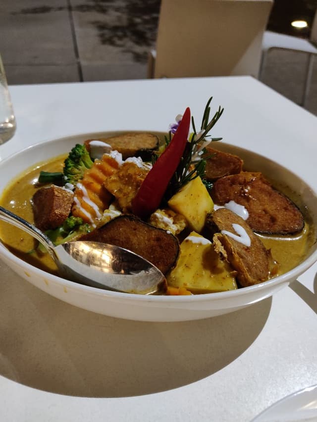 Foto del plato “Massaman Curry”