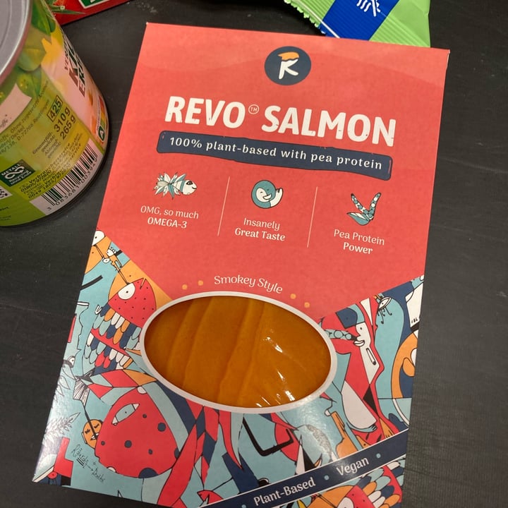 photo of Revo Foods Lachs aus Pflanzen shared by @lebe on  02 Oct 2022 - review